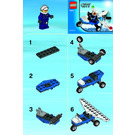LEGO Police Microlight Set 30018 Instructions