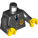 LEGO Police Minifigure Torso with Buttoned-up Jacket with Sheriff's Badge (76382 / 88585)