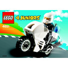 LEGO Police Motorcycle 4651 Anweisungen