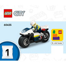 LEGO Police Motorcycle Set 60455 Instructions