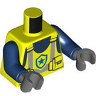 LEGO Police Officer -  Female Minifig Torso (973 / 76382)
