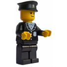 LEGO Policejní důstojník v Uniform s Černá Čepice Minifigurka