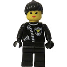 LEGO Police Officer in Zipped Suit with Ponytail Minifigure