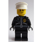 LEGO Policjant z Dark Stone Ręce I Czarny Pants Minifigurka