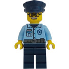 LEGO Police Officer with Glasses and Moustache Minifigure