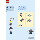 LEGO Police Officer with Jetpack 951904 Anweisungen