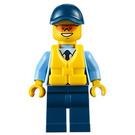LEGO Politie Officer met Lifejacket minifiguur