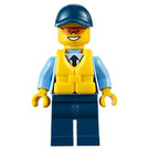 LEGO Officier de Police avec Gilet de sauvetage Minifigurine