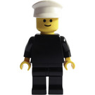 LEGO Police Officer with Old White Police Hat Minifigure