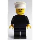 LEGO Politimand med Old hvid Politi Hat Minifigur