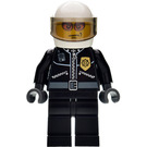 LEGO Polis med Orange Solglasögon Minifigur