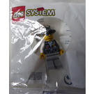 LEGO Politie Officer met Printed Pet Sleutel Keten (3954)