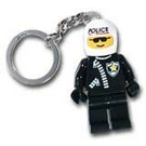 LEGO Police Officer with Printed Helmet Key Chain (3952)