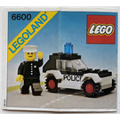 LEGO Police Patrol 6600-1 Instructies