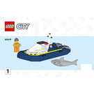 LEGO Police Prison Island Set 60419 Instructions