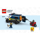 LEGO Police Prisoner Transport Van Set 60479 Instructions