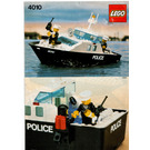 LEGO Police Rescue Boat Set 4010 Instructions