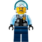 LEGO Police Sergeant Sam Grizzled avec Casque Minifigurine