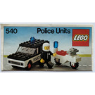 LEGO Police Units 540-2 Instructies