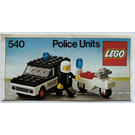 LEGO Politie Units 540-2 Instructions