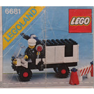 LEGO Police Van Set 6681 Instructions