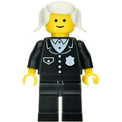 LEGO Polizia con Abito, Bianco Pigtails Minifigure