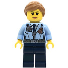 LEGO Poliskvinna med Hästsvans Minifigur