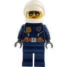 LEGO Police Woman with White Helmet and Sunglasses Minifigure