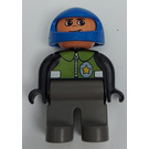 LEGO Poliziotto, Blu Casco Figura Duplo