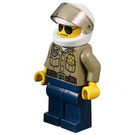 LEGO Policeman mit Helm Minifigur