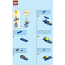 LEGO Policeman with Jet Set 952307 Instructions