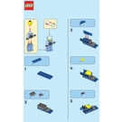 LEGO Policeman with Jet 952307 Anweisungen