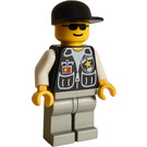 LEGO Policeman with Sheriff Star and Gray Legs Minifigure