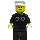 LEGO Policeman avec Shirt avec 6 Buttons et blanc Police Chapeau Figurine