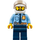 LEGO Polizist mit Weiß Helm Minifigur