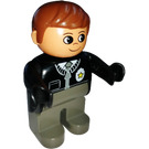 LEGO Policeman mit Zipper Duplo Zahl