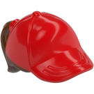 LEGO Ponytail Hair with Red Hat (35660)