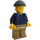 LEGO Pool Player without Printed Back Minifigure