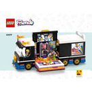 LEGO Pop Star Music Tour Bus Set 42619 Instructions