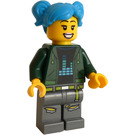 LEGO Poppy Starr con Verde Superiore Minifigure