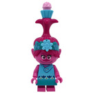 LEGO Poppy with Azure Top and Flower with Cupcake and Swirl Minifigure