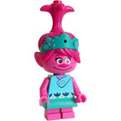 LEGO Poppy con Rosa Pelo sin Flor Minifigura