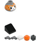 LEGO Porg avec Gris Ailes et Noir Queue Minifigurine