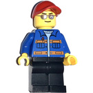 LEGO Porsche 911 GT Finish Line Flagman Minifigure