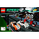 LEGO Porsche 911 GT Finish Line 75912 Ohjeet