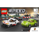 LEGO Porsche 911 RSR and 911 Turbo 3.0 75888 Anweisungen