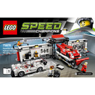 LEGO Porsche 919 Hybrid and 917K Pit Lane 75876 Instruktioner