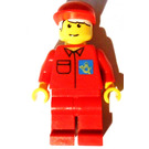 LEGO Post Office Worker z Czerwony Czapka Minifigurka