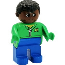 LEGO Postman with Afro Duplo Figure