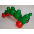 LEGO Primo Caterpillar with Red Wheels